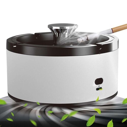 Cendrier intelligent sans fumée pour l'intérieur, multifonctionnel, aste par USB, maison, extérieur, bureau, voiture