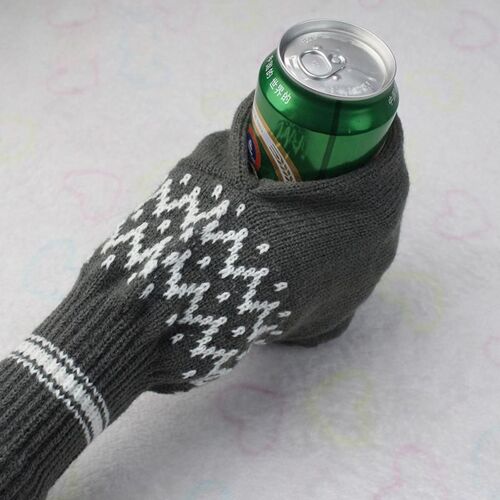 Gants De Bière Chauds Pour Hommes Et Femmes, Gants Complets, Mitaines De Pâques, Cadeaux De Noël, Hiver