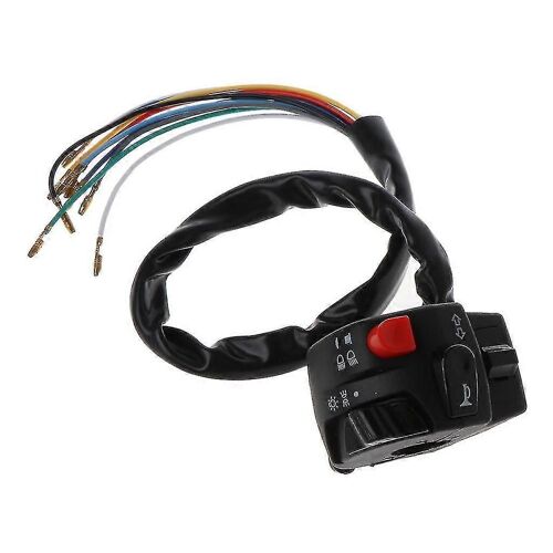 1pc 12v Moto Poignée Commutateur Puissance Taille Universelle Droite / Gauche 22mm (7/8 « ) Pour Sr400 Atvs Scooters Motoneiges