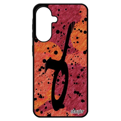 Coque A56 5g Silicone Signe Du Zodiaque Taureau Rouge Univers Astrologique Case Fille Dessin Unique Horoscope De Pour Samsung Galaxy