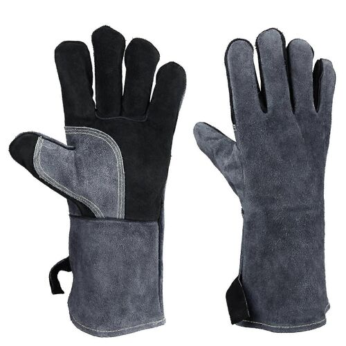 Gants De Barbecue, Gants De Protection En Cuir, Gants De Four, Parfaits Pour Le Gril, Le Barbecue, La Cuisine, Le Four, Le Feu De Cheminée