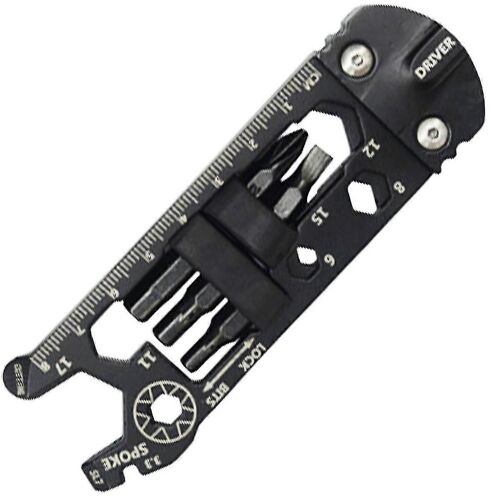 Outil De Réparation De Vélo D'extérieur : Clé Edc Portable Pour Réparations Rapides