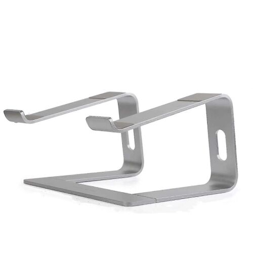Support amovible en aluminium pour ordinateur portable, fournitures de bureau (argent) (d-583-a)
