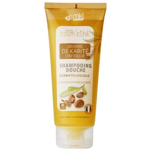 Shampoing Douche Karité D'afrique 200 Ml - Mkl Green Nature Cosm'ethik 