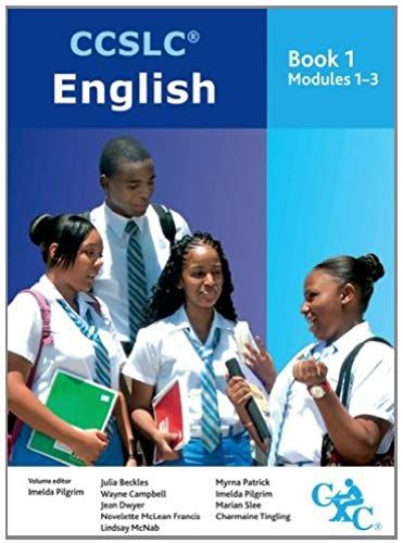 Ccslc English Book 1 Modules 1-3