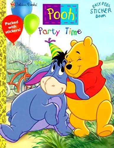 Pooh Party Time: Easy Peel Sticker Book