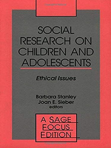 Social Research On Children And Adolescents