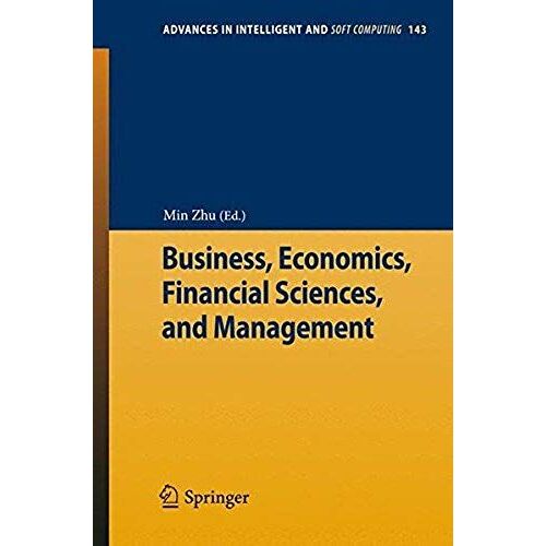 Business, Economics, Financial Sciences, And Management