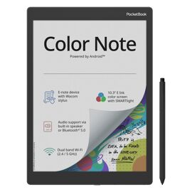 PocketBook Color Note Liseuse Écran tactile 32 Go Wifi Noir et Bleu