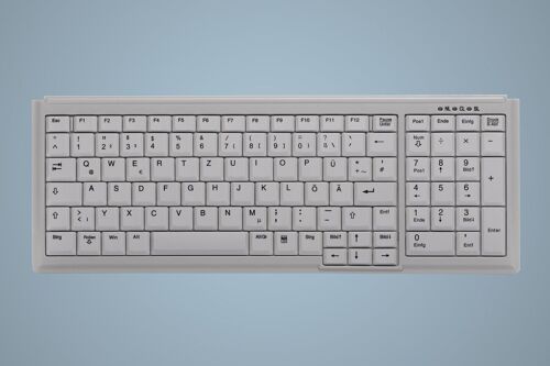 Contour Design Active Key ¿¿-7000 clavier Industriel USB Allemand Blanc