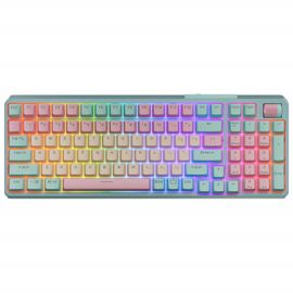 Cooler Master Peripherals MK770 clavier Universel USB + RF Wireless + Bluetooth QWERTY Italien Turquoise