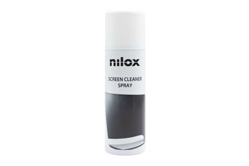Nilox mousse de spray détergente pour tous les types d'écrans, moniteurs, téléviseurs, téléviseurs, tablettes, smartphones, lcd, ips, plasma LCD/LED/Plasma, LCD/TFT/Plasma Pulvérisateur de nettoyage d'équipement électronique 200 ml