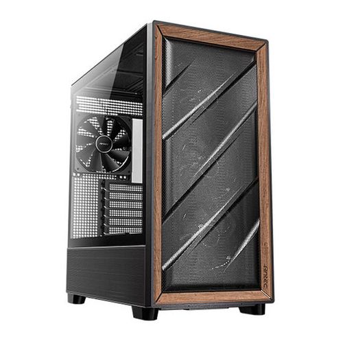 Antec FLUX SE Midi Tower Noir, Bois