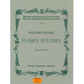 Philippe Hurel : Funky Studies Cornet Seul - Cornet