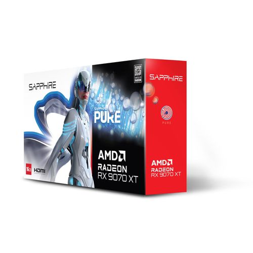 Sapphire PURE Radeon RX 9070 XT AMD 16 Go GDDR6