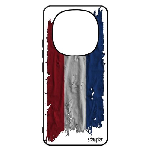 Coque 14 Pro+ Plus 5g /Redmi Note 14 Pro Silicone Drapeau Pays Bas Hollande Hollandais Motif Case Foot Euro Basket Jo Housse Pour Xiaomi