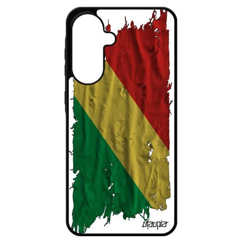 Coque Drapeau Congo Brazzaville Congolais A56 5g Silicone Coupe Du Monde Foot Portable Tissu Republique Du 4g Can Jo Pour Samsung Galaxy