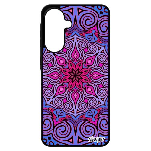 Coque Silicone Mandala Pour A56 5g Violet Color¿ Diagramme De Protection Housse Original Nepal Indien Rigide Imprim¿ Pour Samsung Galaxy