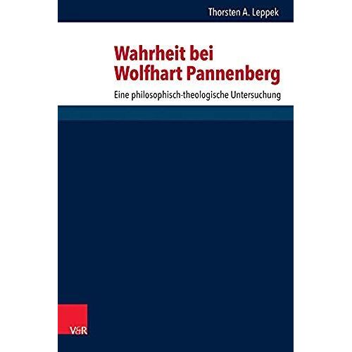Wahrheit Bei Wolfhart Pannenberg