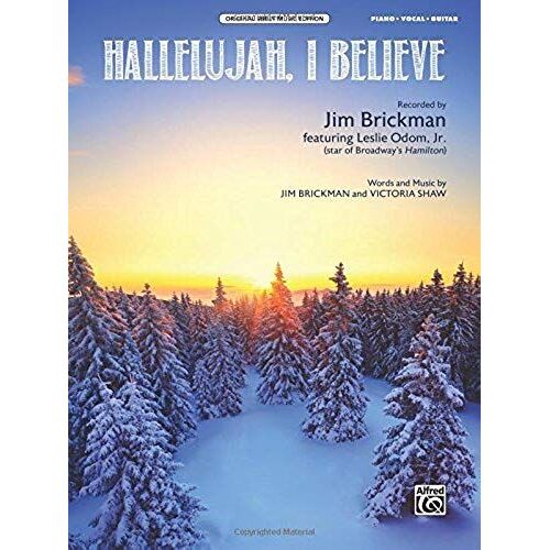 Hallelujah, I Believe: From The Album Comfort And Joy (Piano/Vocal/Guitar), Sheet