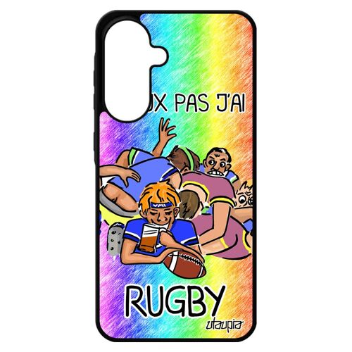Coque A56 5g Silicone J'peux Pas J'ai Rugby Vert Bd Etui Mobile Coupe D'europe Humoristique Drole Noir Solide Sport Pour Samsung Galaxy