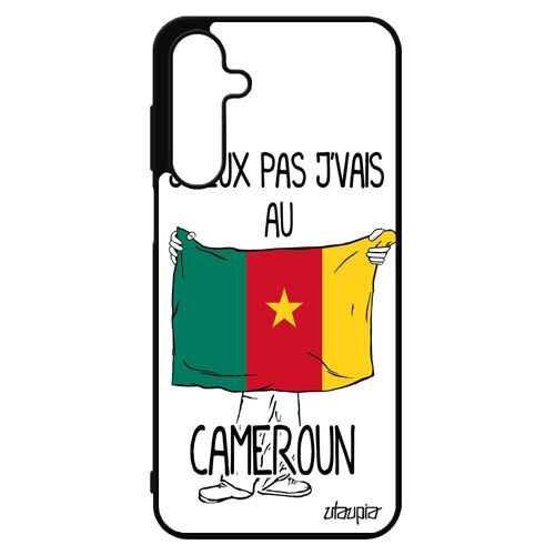 Coque A16 4g 5g Silicone J'peux Pas J'vais Au Cameroun Drapeau Camerounais Telephone Coupe Du Monde Pour Samsung Galaxy