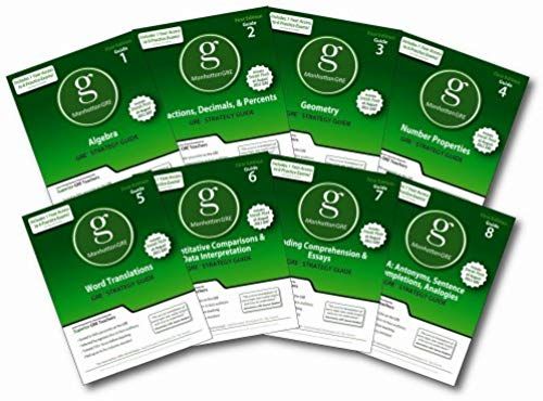 Manhattan Gre Set Of 8 Strategy Guides, 1st Edition (8 Guide Instructional Series)