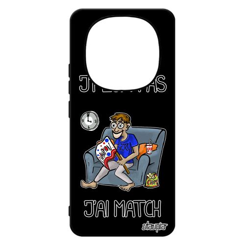 Coque Redmi Note 14 Pro/14 Pro+ Plus 5g Silicone J'peux Pas J'ai Match Je Drole Basket Handball Etui Humoristique Mobile Foot Pour Xiaomi