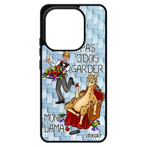 Coque Silicone Redmi Note 14 4g Europe Humour J'peux Pas J'dois Garder Mon Lama Bd Je Metal Etui Cartoon Jpeux Motif 4g Texte Pour Xiaomi