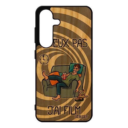 Coque Silicone De Protection Pour Samsung Galaxy S25 Bois J'peux Pas J'ai Film Smartphone Drole Comique 7e Art Je Dessin Anim¿ Cover Etui