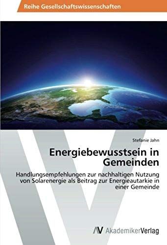 Energiebewusstsein In Gemeinden