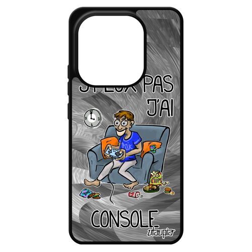 Coque Redmi Note 14 4g Europe Silicone J'peux Pas J'ai Console Play Personnalis¿ Gris Gamer Aluminium Geek Jpeux Humoristique Pour Xiaomi