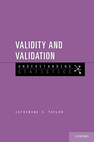 Validity And Validation