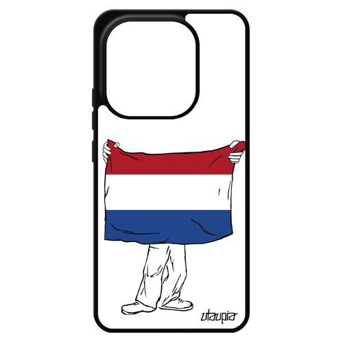 Coque Pour Redmi Note 14 4g Europe Silicone Drapeau Pays Bas Hollande Hollandais Basket Telephone Foot Jo De Pour Xiaomi