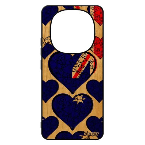 Coque Redmi Note 14 Pro/14 Pro+ Plus 5g Bois Silicone Drapeau Australie Australien Personnalis¿ Coeur Foot De Pour Xiaomi