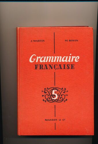 Grammaire Française Classes De 5è