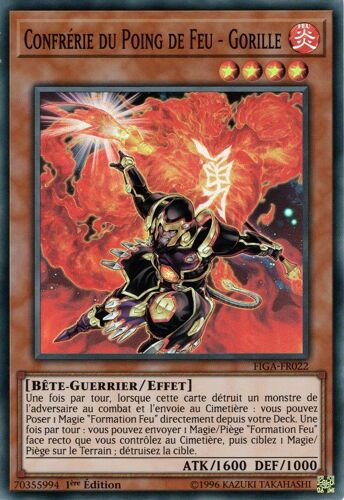 Confrérie Du Poing De Feu - Gorille Figa-Fr022