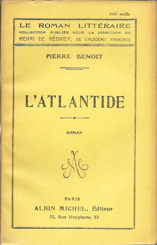 L' Atlantide / Pierre Benoit