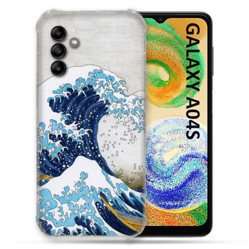 Coque Pour Samsung Galaxy A04s Peinture La Grande Vague