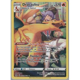 Carte Pokemon - Dracaufeu - Tg03/Tg30 - Secrète-Rare - Eb11 Origine Perdue -
