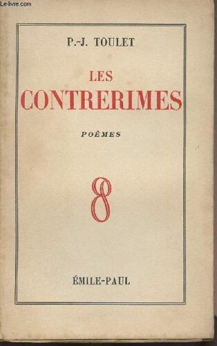 Les Contrerimes - Poèmes