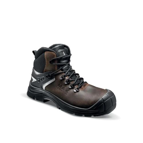 Chaussures De Sécurité Robustes Lemaitre Max Uk S3 Src Marron Noir