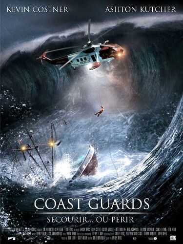 Coast Guards / The Guardian - Affiche Originale De Cinéma - Format 40x60 Cm - Un Film De Andrew Davis Avec Kevin Costner, Ashton Kutcher, Sela Ward, Melissa Sagemiller, Omari Hardwick - Année 2006
