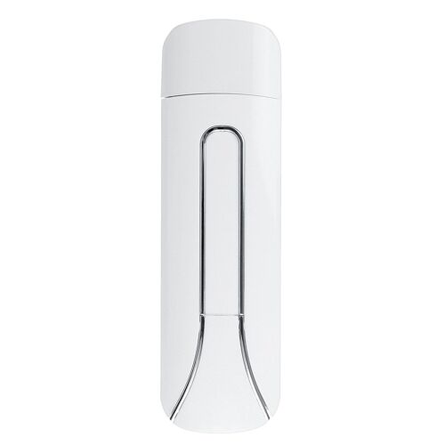 Distributeur de Savon Liquide de Salle de Bains 350ml Savon Liquide Mural Gel Douche Détergent Bouteille de Shampooing Hotel Accessoires pour Cuisine, Tête Simple,Blanc