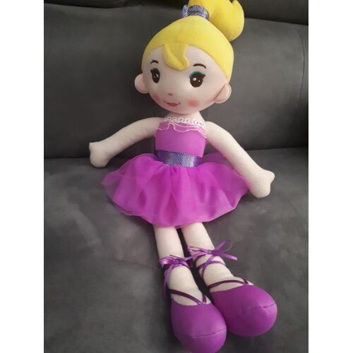 Poupée Ballerine Blonde Tutu Rose Fushia