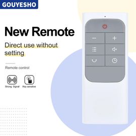 Ventilateur de table silencieux pour tour Dreo, télécommande, ventilateur de bureau, cowculator à air, 13 pouces, nouveau