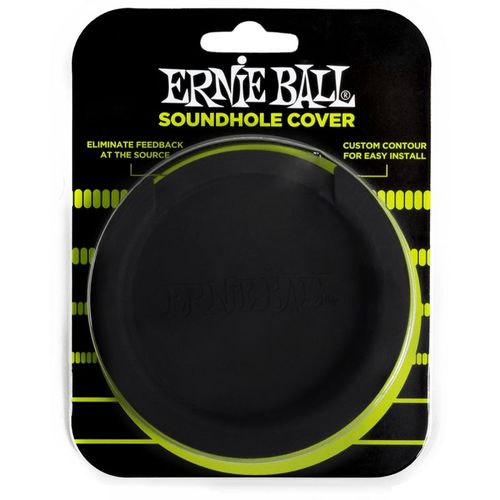 Ernie Ball 9618 - Bouchon De Rosace En Caoutchouc Noir