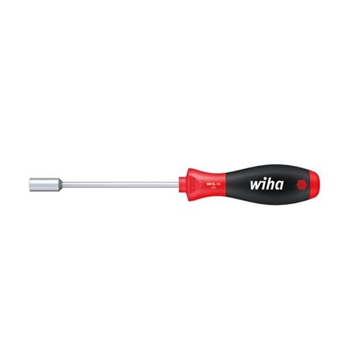 Wiha Tournevis Softfinish® Tournevis À Douille Six Pans Avec Lame Ronde (01026) 10 Mm X 125 Mm