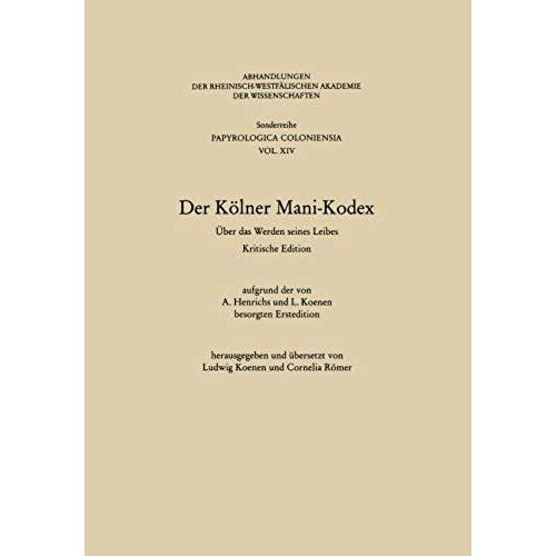Der Kölner Mani-Kodex