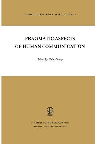Pragmatic Aspects Of Human Communication